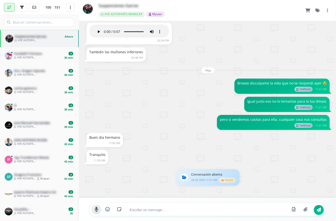 Conversacion abierta